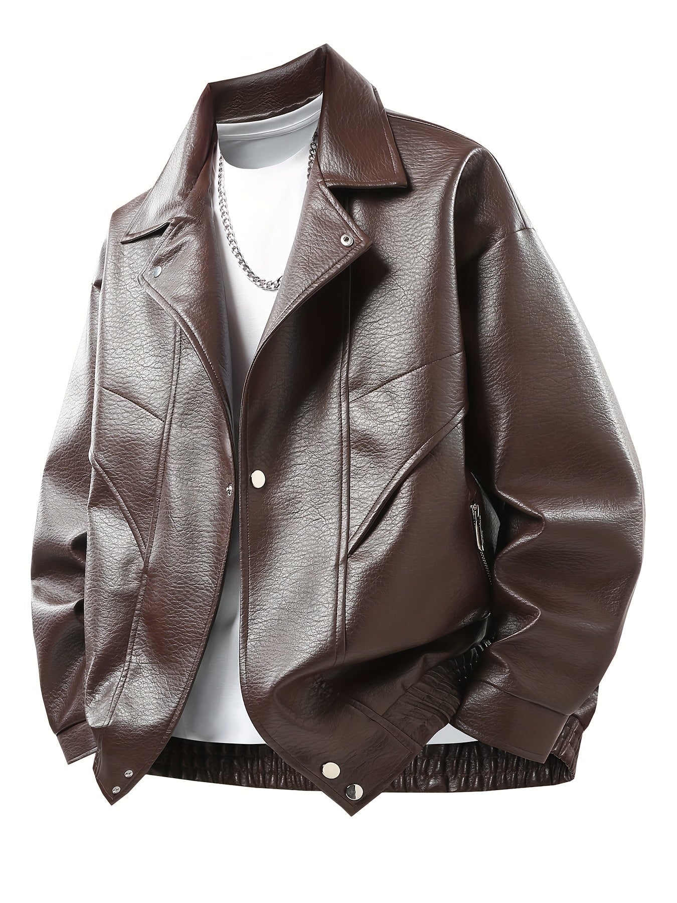 Maillard | Veste de motard en simili cuir