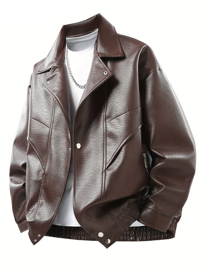Maillard | Veste de motard en simili cuir