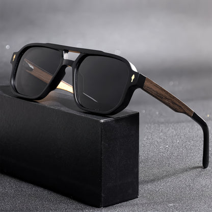 Marco | Lunettes de soleil carrées avec étui