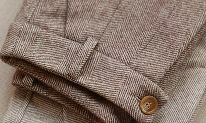 Pantalon droit femme avec plis | Plis avant
