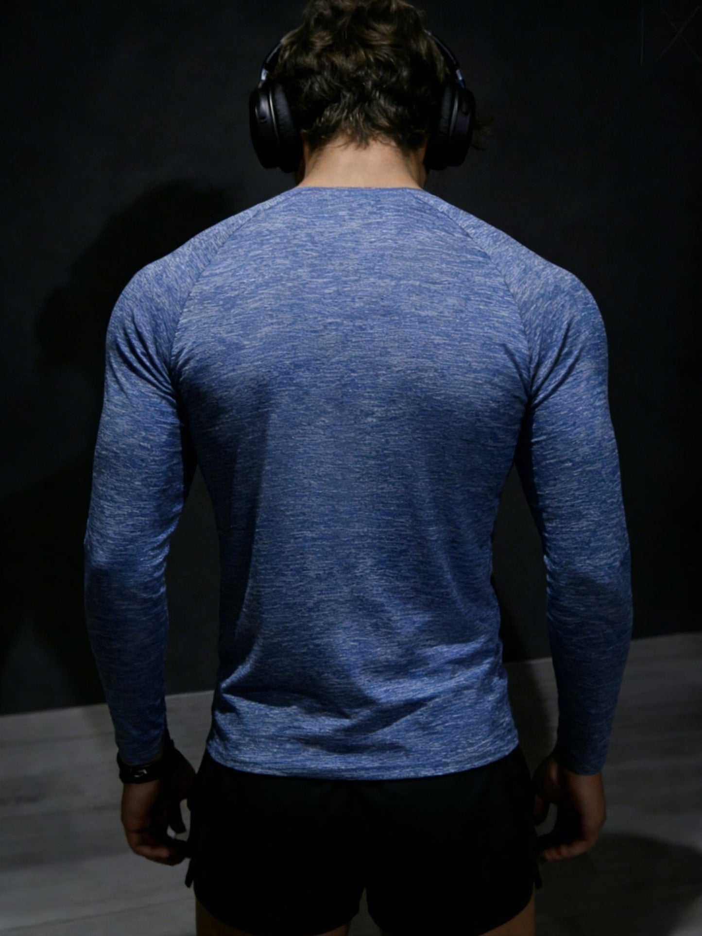 Herren Langarm Kompressions T Shirt mit Muscle Fit | Gym Wear