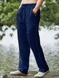 Herren Freizeithose | Relaxed Fit Hose | Gerades Bein und Kordelzug | Moderner Streetwear Stil