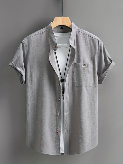 Damian | Camicia casual da uomo a maniche corte