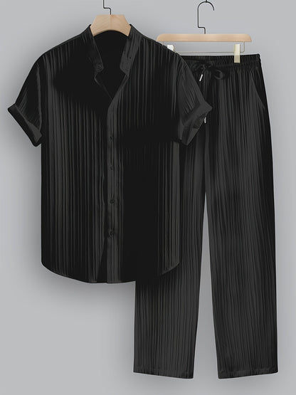 Sebastian | Herren Sommer-Set mit Hemd und Hose