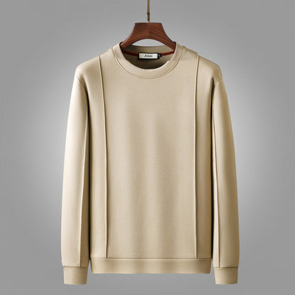 Herren Set mit langärmligem Rundhalsoberteil und Hose mit Kordelzug | Casual Outfit