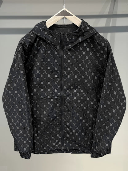 Veste à capuche pour homme | Coupe régulière | Veste légère zippée | Loisirs et plein air