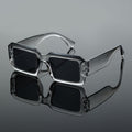 Herren Sonnenbrille | Übergroße Eckige Form und Getönte Gläser | Moderner Streetwear-Look
