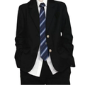 Herren Blazer mit klassischer Passform einfacher Knopfleiste und Knopfverschluss | Reverskragen