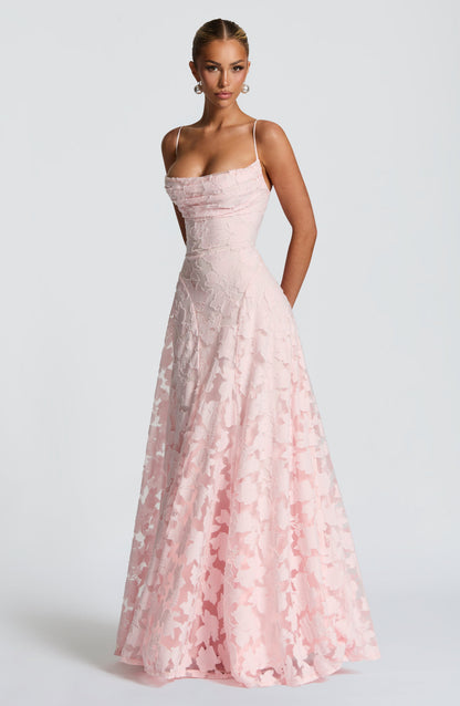 Damen Ärmelloses Spaghettiträger Kleid | Maxi