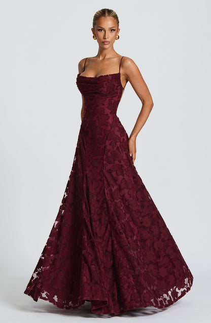Damen Ärmelloses Spaghettiträger Kleid | Maxi