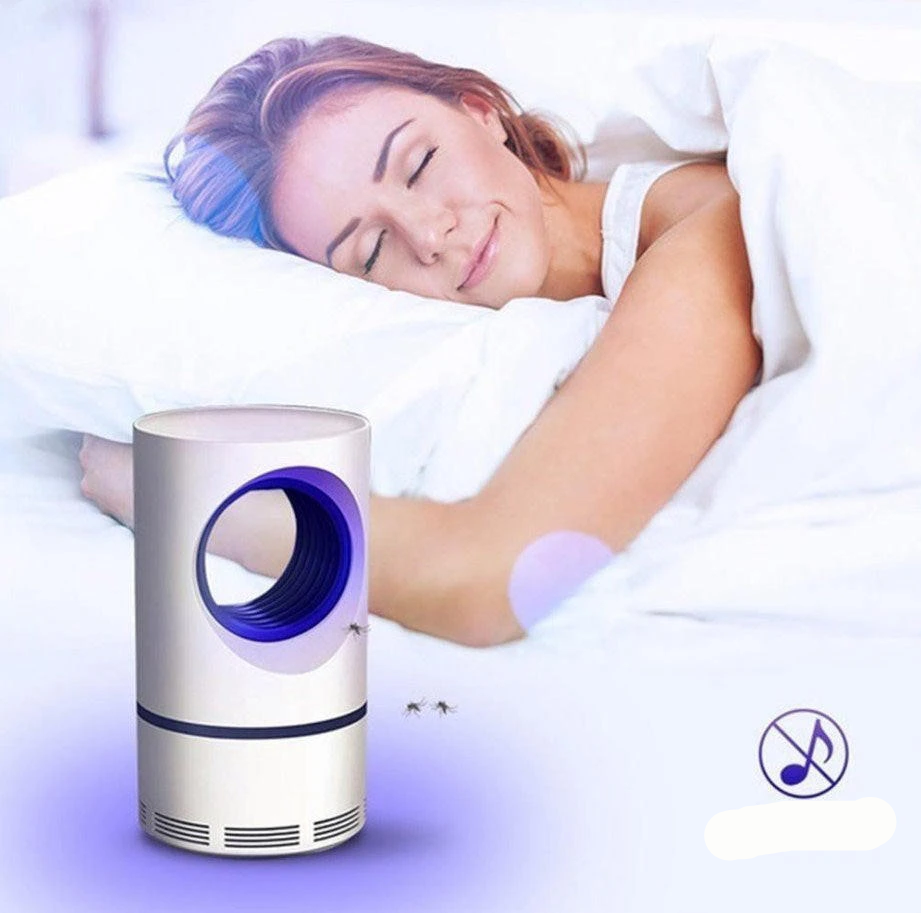 Cicha pułapka na owady UV z USB i wentylatorem ssącym