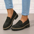 Damen Flache Slip-On Loafer | Klassisch