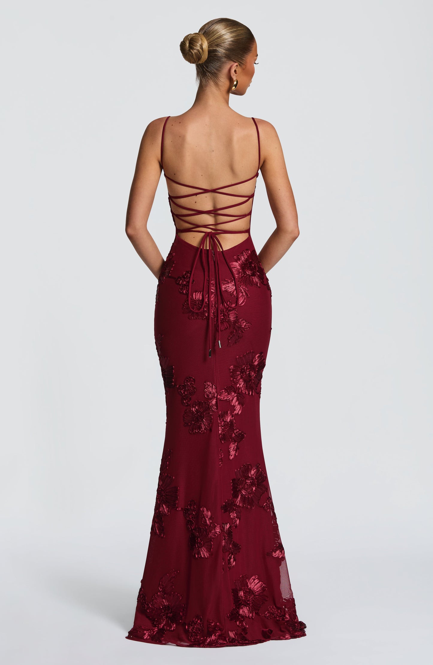 Damen Ärmelloses Maxikleid Mit Herzförmigem Ausschnitt Bodycon Passform | Figurbetont