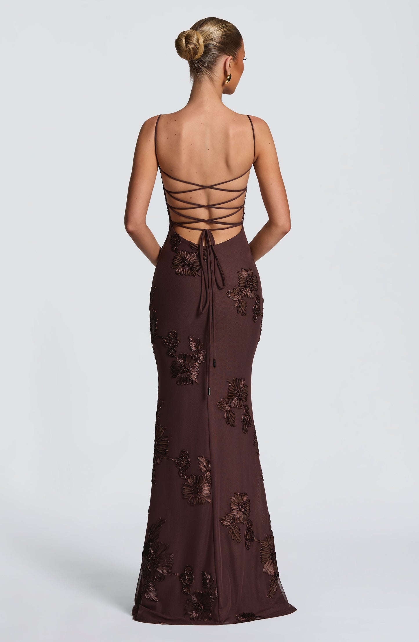 Damen Ärmelloses Maxikleid Mit Herzförmigem Ausschnitt Bodycon Passform | Figurbetont