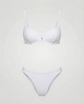 Damen Bikini mit Bügel und Push-up-Effekt | Verstellbare Träger