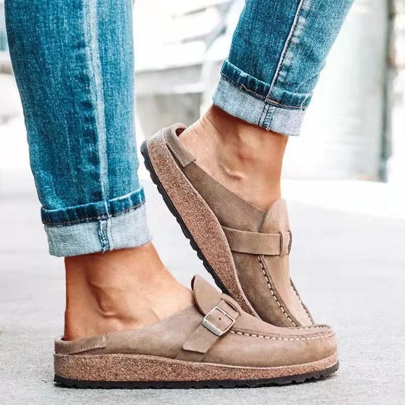 Herren Freizeitschuhe | Slip-On Slipper Stil | Klassisches Mokassin Design | Vielseitiger Alltagslook