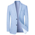 Herren Blazerjacke mit langen Ärmeln und klassischem Schnitt | Formal Look