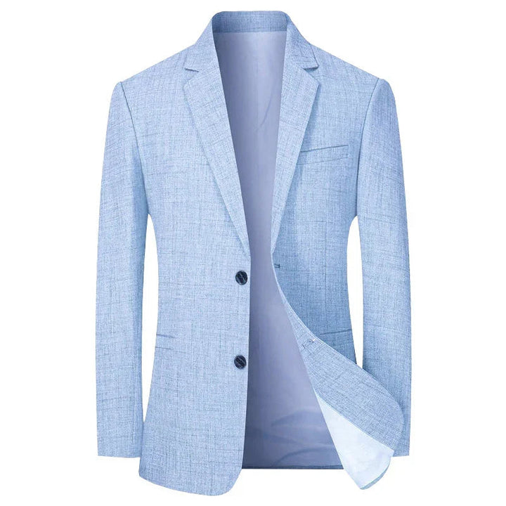 Herren Blazerjacke mit langen Ärmeln und klassischem Schnitt | Formal Look