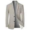 Herren Blazerjacke mit langen Ärmeln und klassischem Schnitt | Formal Look