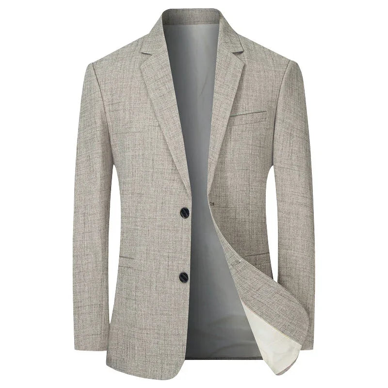 Herren Blazerjacke mit langen Ärmeln und klassischem Schnitt | Formal Look